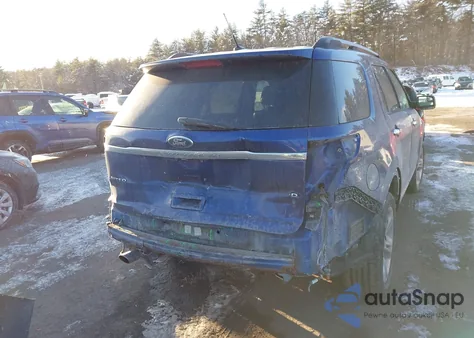 2015 Ford Explorer Limited from USA, damaged, VIN 1FM5K8F84FGC00872